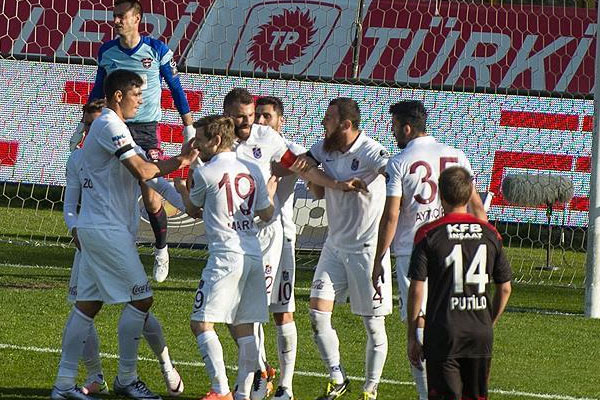 Trabzonspor galibiyet hasretine son verdi