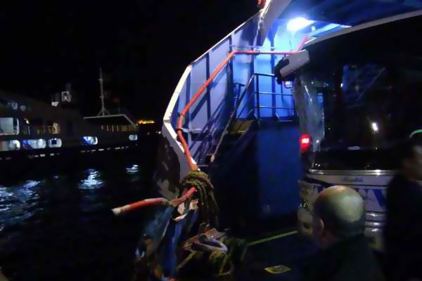 Çanakkale Boğazı'nda gemi kazası