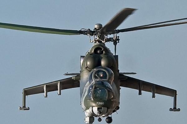 Irak'ta Rus helikopteri düştü