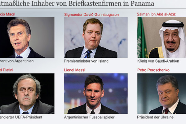 Panama belgeleri liderlerin tahtını sarsıyor