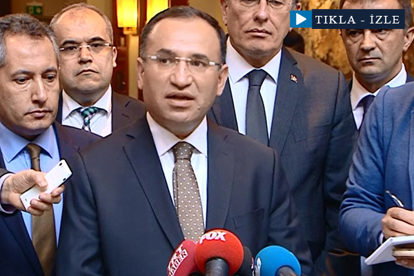 Bozdağ: Türk siyaseti dibe vurdu