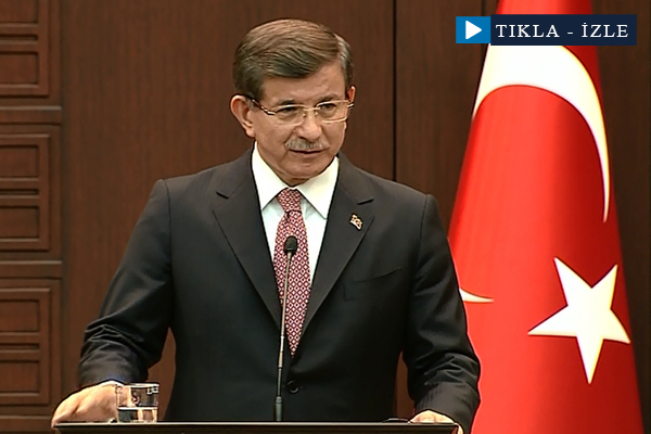 Davutoğlu: Dokunulmazlıklarla ilgili süreci derhal baştalacağız
