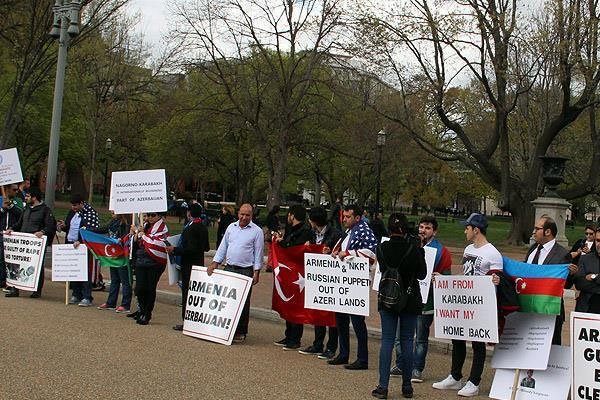 ABD'de Ermenistan protestosu
