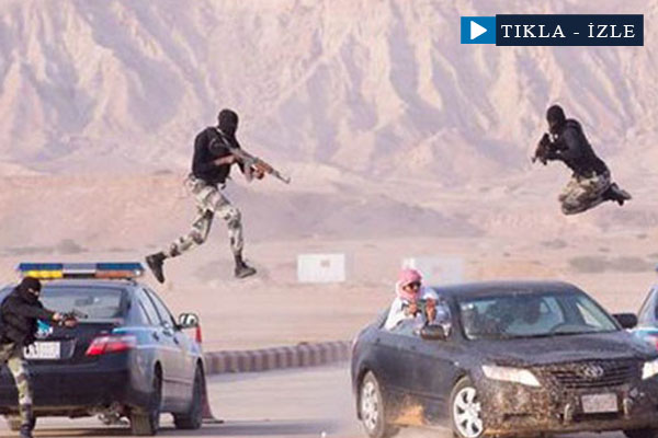 Suudi Arabistan'da askeri tatbikat