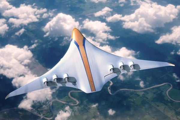 1000 yolcu kapasiteli penceresiz uçak