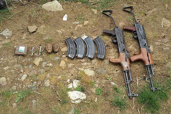 Gaziantep'te toprağa gömülü mühimmat bulundu