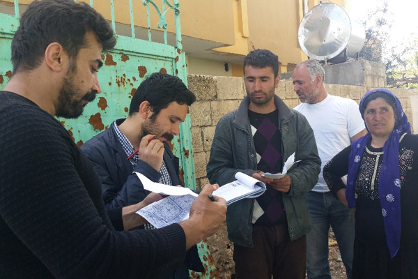 İdil’de hasar tespit çalışmalarına başlandı