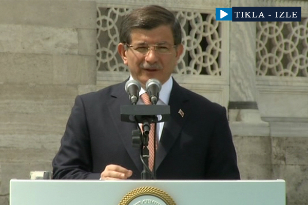 Davutoğlu: Bu şehre hançer saplanmayacak