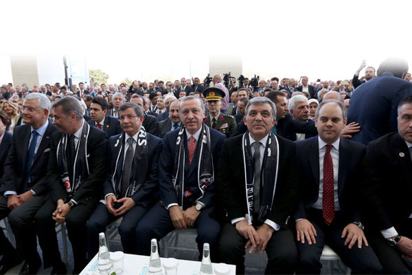 Erdoğan ve Davutoğlu, Kartal'ın yuvasını açtı