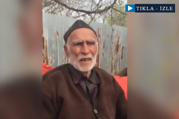 Azeri dededen Erdoğan'a dua