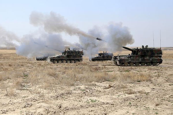 TSK Suriye'deki IŞİD hedeflerini vurdu