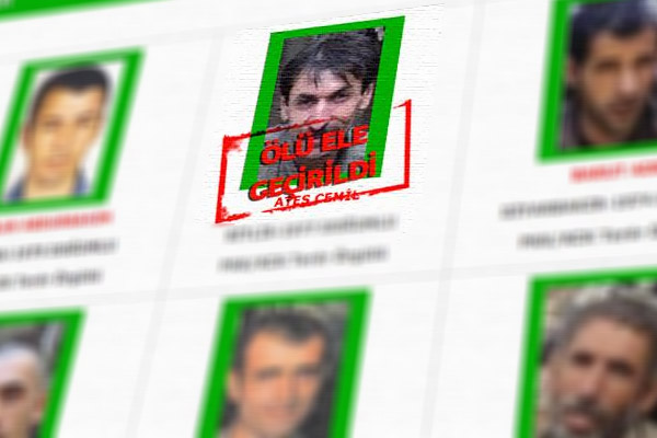 Yeşil listedeki PKK'lı etkisiz hale getirildi