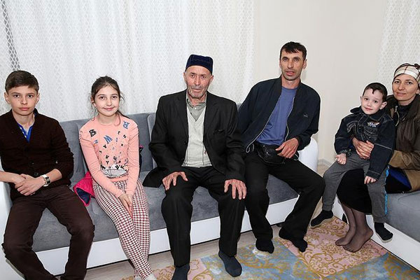 Ahıska Türkleri yeni yaşamlarına kavuştu