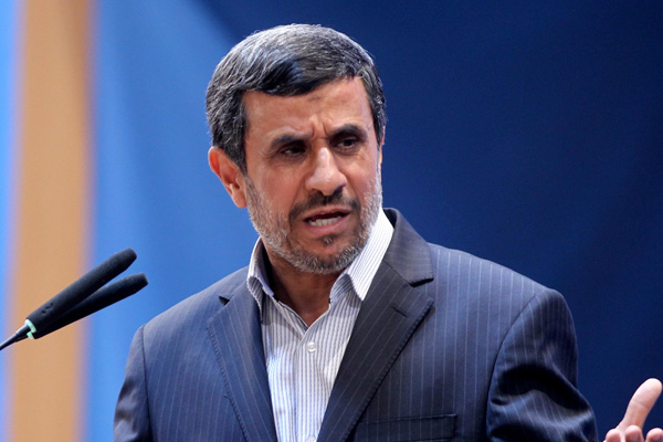 Ahmedinejad'dan İran'daki göstericilere destek