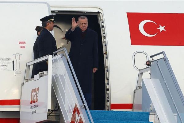 Cumhurbaşkanı Erdoğan Katar'a gitti