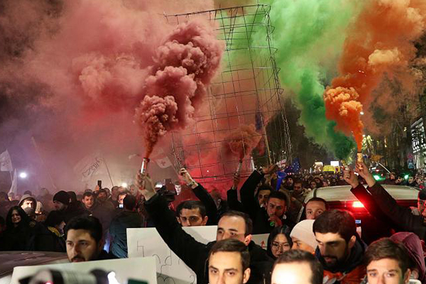 Gürcistan’ta tansiyon yüksek!