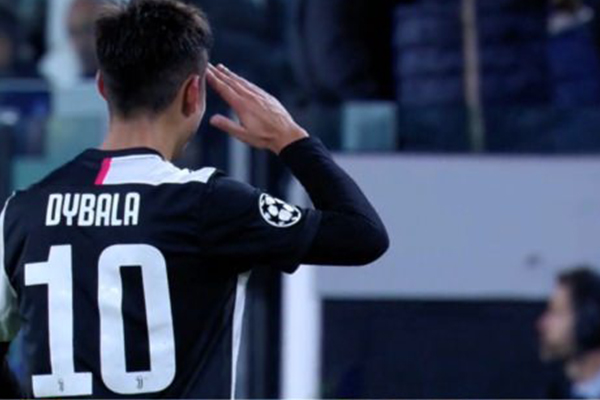 Devler Ligi'ne damga vuran an! Dybala'dan, Merih'e asker selamı!