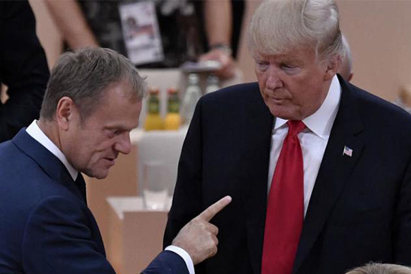AB Konsey Başkanı Tusk: Trump, birliğimiz parçalanması için dua ediyor!
