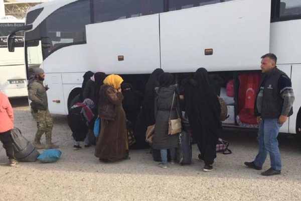 MSB açıkladı: 593 Suriyeli Tel Abyad'a döndü