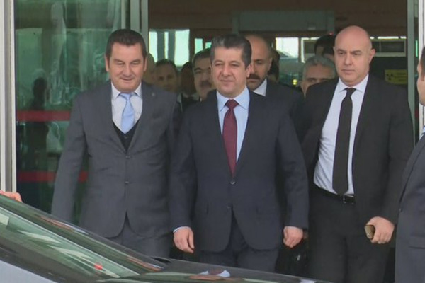 IKBY Başbakanı Barzani Ankara’da