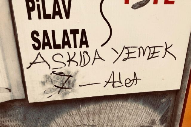 Sinop'ta lokantada askıda yemek uygulaması