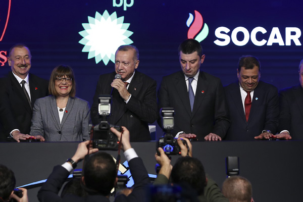 Türkiye için önemli adım: TANAP Avrupa'ya bağlandı