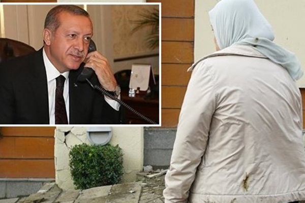 Erdoğan'dan Unakıtan'ın eşine telefon