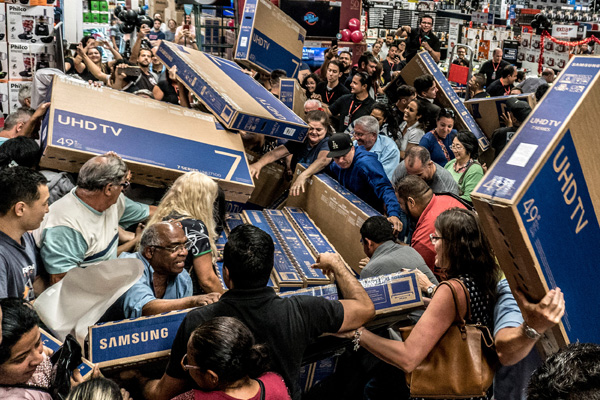 ABD'de 'Efsane Cuma'da 7,4 milyar dolarlık online rekor satış