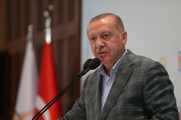 Erdoğan'dan partililere mesaj