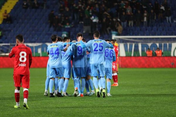 Çaykur Rizespor kupada tek farkla kazandı