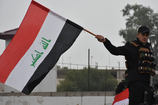 Kerküklülerden Iraklı göstericilere destek