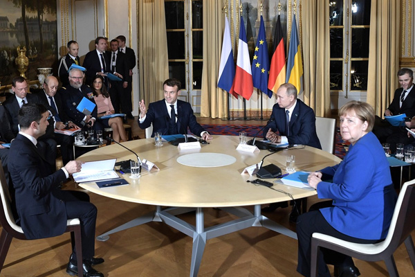 Normandiya Dörtlüsü toplanmıştı: Ukrayna'da tam ateşkes!