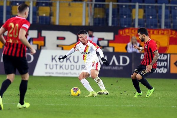 Göztepe'nin Süper Lig'de 5 maçlık yenilmezlik serisi sona erdi