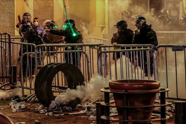 Lübnan'daki gösterilerde çok sayıda kişi yaralandı