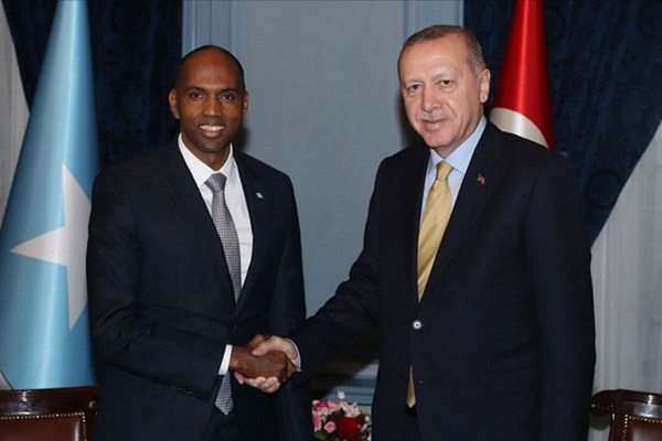 Erdoğan, Somali Başbakanı'nı kabul etti