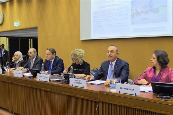 Çavuşoğlu Irak, Ürdün ve Lübnanlı mevkidaşlarıyla bir araya geldi