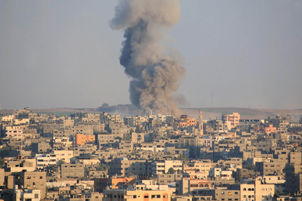 İsrail'den Gazze'ye hava saldırısı