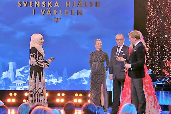 Suriyeli genç kadın ''İsveç'in kahramanı'' seçildi