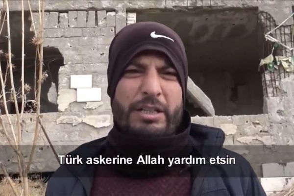 Teröristlerin mağdur ettiği Suriyeli Kürtlerden Mehmetçiğe teşekkür mesajı