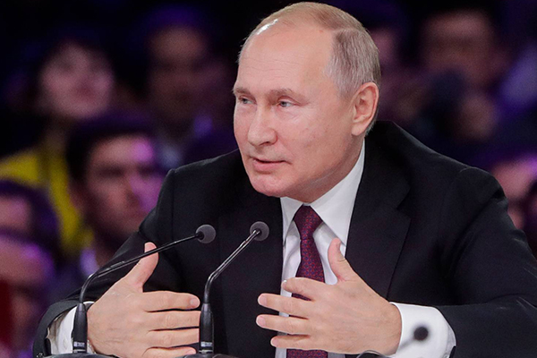 Putin: Libya konusunda, Türkiye ile sürekli diyalog halindeyiz