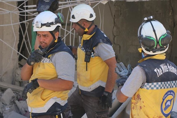 Beyaz Baretliler'den yardım çağrısı