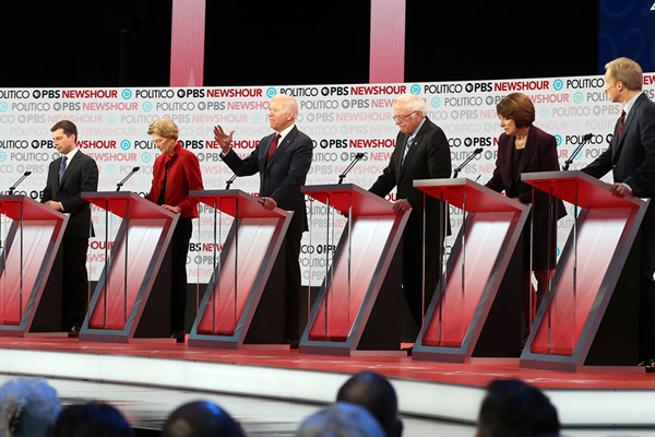 Demokrat adaylar karşı karşıya: Filistin, Afganistan, Doğu Türkistan, azil süreci...