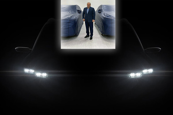 Yerli otomobilin aynaları da gözüktü