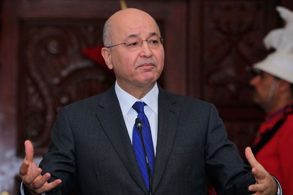 Irak Cumhurbaşkanı Salih'ten istifa sinyali