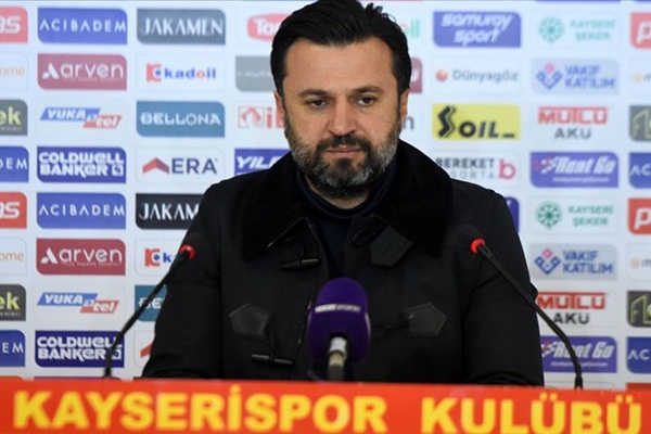 Kayserispor'da teknik direktör Uygun'la yollar ayrıldı