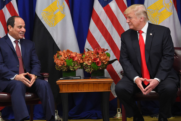 Trump ve Sisi Libya'yı görüştü