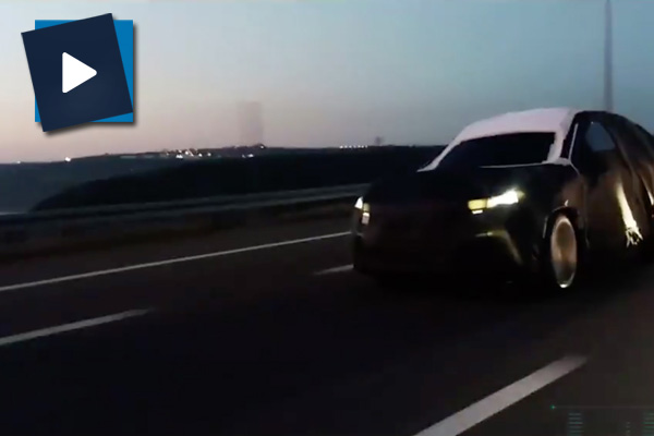 İşte yerli otomobilin ilk hareketli görüntüsü