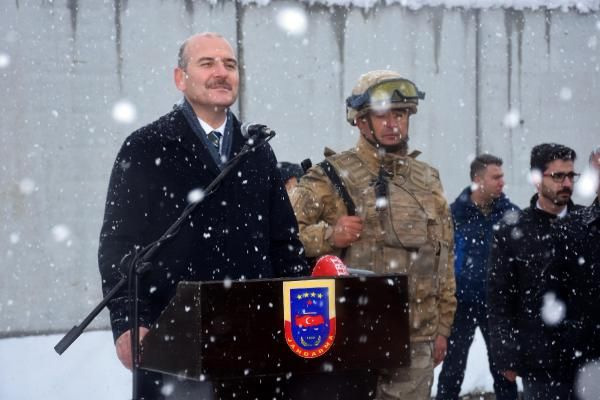 Bakan Soylu’dan askerlere ziyaret: Terör örgütünü tarihe gömeceğiz