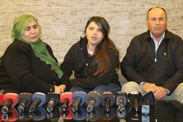 Ailesine kavuşan kız, dağa nasıl kaçırıldığını anlattı