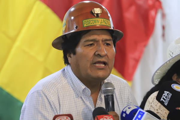 Morales, Bolivya seçimlerindeki adayını açıklayacak